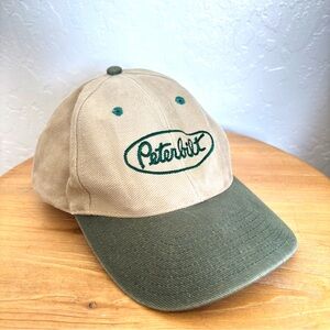 Peterbilt Green Tan Vintage Hat